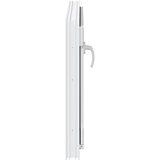  Okno za klet RISOR 80 x 70 cm PVC in steklo Bela, (5000215155) | Shoptok.si