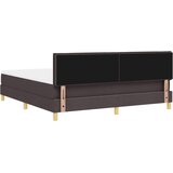  Krevet s opruga kutije Tamno smeđa 180 x 200 cm tkanina | shoptok.hr