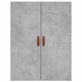  Visoka komoda siva betona 69,5x34x180 cm od konstruiranog drva | shoptok.hr