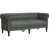  Chesterfield sofa stolica Tamno siva 182.5 x 74.5 x 74.5 cm | shoptok.hr