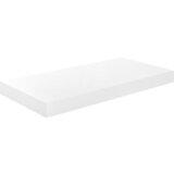 Maison Chic Lebdeča Stenska polica - Viseča Polica sijaj bela 50x23x3,8 cm MDF, (21784916) | Shoptok.si