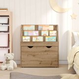  Otroška knjižnica s predalom Umetni hrast 60 x 29,5 x 69 cm, (5000152568) | Shoptok.si