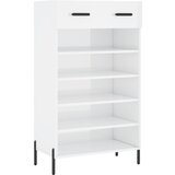 Maison Chic Omarice za obutev - Kopa za čevlje visok sijaj bela 60x35x105 cm inženirski les, (21777410) Cene