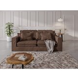 Ropez Temno rjava sedežna garnitura 236 cm Nora – | Shoptok.si