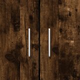 Ormarić za knjige boja dimljenog hrasta 82,5x30,5x115 cm drveni | Eponuda.com