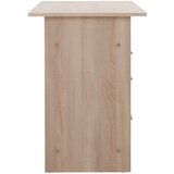 Kondela Računalniška miza, hrast sonoma/bela, SAMSON NEW | Shoptok.si