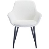 Livetastic Set Stolov Bouclé, Bela, 2-Delni | Shoptok.si
