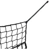 vidaXL Mreže za sijeno 2 kom pravokutne crna 200x120 cm PP | shoptok.hr