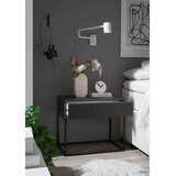 Livetastic nočna omarica, črna, barve grafita | Shoptok.si