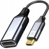 Co2 ADAPTER USB-C DISPLAY PORT 1.4 KABELSKI ADAPTER USB TIPA C DP 8K 60HZ, (21748288) Cene