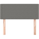  Uzglavlje tamnosivo 90x5x78/88 cm od tkanine | shoptok.hr