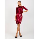 LAKERTA Blouse-LK-BZ-507300.88-burgundy | Shoptok.si