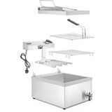  Cvrtnik za Krofe 12Ltr/3500W (630x860x438mm) | Shoptok.si