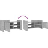 TV ormarić siva boja betona 80x35x40 cm od konstruiranog drva | Eponuda.com