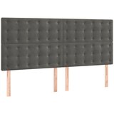  Okvir za krevet bez madraca tamnosivi 160x200 cm baršunasti | shoptok.hr