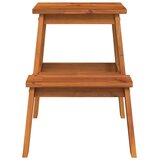  Stolac s 2 stepenice 40x38x50 cm od masivnog bagremovog drva | shoptok.hr