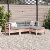  4-dijelni set vrtnih sofa s jastucima od duglazije i jelovina | shoptok.hr