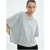 Koton Sports T-Shirt Comfortable Cut Short Sleeve Crew Neck Modal Fabric Cene