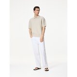 Reserved Polo-džemper s visokim udjelom pamuka - bež | shoptok.hr
