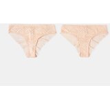 Sinsay Gaćice slip s ukrasnom čipkom 2 pack | shoptok.hr