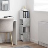  Kotna omarica Bela 25,5x25x102cm Konstruiran les, (5000113195) | Shoptok.si