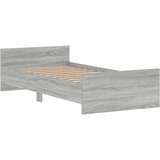 vidaXL Okvir za krevet boja hrasta 90x190 cm od konstruiranog drva | shoptok.hr