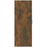 Viseći ormarić dimljeni hrast 69,5x34x90 cm konstruirano drvo | Eponuda.com