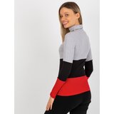 RELEVANCE Blouse-RV-BZ-8465-1.08P-grey-black | Shoptok.si