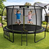  Trampolin 487 cm z zaščitno mrežo in lestvami - vrt | Shoptok.si