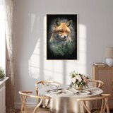  Slika - Forest Life (1 Part) Vertical 40x60 U prirodnom drvenom okviru | shoptok.hr
