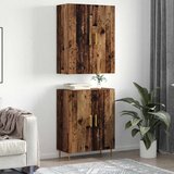  Highboard Zidne Staro drvo 69,5 x 34 x 180 cm Konstruirano drvo | Eponuda.ba