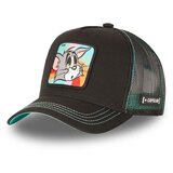 Capslab Kapa sa šiltom TOM & JERRY boja: crna, s aplikacijom | shoptok.hr