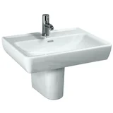 H8189510001041 Pro 55 x 48 cm pravokotni stenski keramični umivalnik z odprtino za armaturo