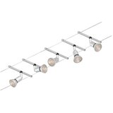 PAULMANN 94442 - KOMPLET 5xGU5,3/10W kompletan sajlni sistem SALT 230V matni hrom | Eponuda.com