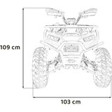Quad na benzin 200CC PRO RIDER - narančasti | shoptok.hr