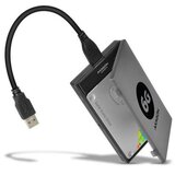 Axagon ADSA-1S6 2,5 USB 3.0 HDD SATA črn USB 3.0, ohišje za disk | Shoptok.si