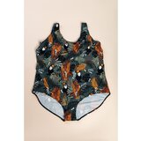 Fenzy Plus Size Kopalke S Potiskom, Zelene | Shoptok.si