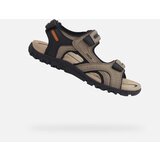 Geox Beige men's sandals Strada - Men's Cene