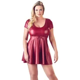 Cottelli velika veličina - Mini haljina A-kroja (bordo) - 2XL