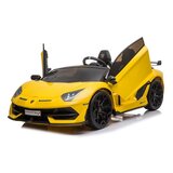  Licencirani auto na akumulator Lamborghini Aventador SX2028 - dvosjed - žuti | shoptok.hr