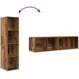  Set TV komoda 2 pcs Smeđa 37 x 37 x 142,5 cm Konstruirano drvo | shoptok.hr