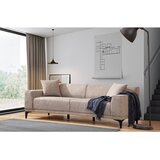 Atelier Del Sofa Svetlo rjava sedežna garnitura 212 cm Petra – cene