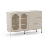 Marckeric Kremno bela komoda 140x90 cm Diora – | Shoptok.si
