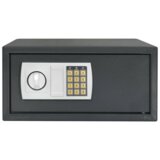 vidaXL elektronički Digitalni Sef Tamno Sivi 42x37x20 cm Čelik | shoptok.hr