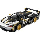 Kockice za slaganje sportskog automobila sa 242 elementa - crno/sivi | Shoptok.si