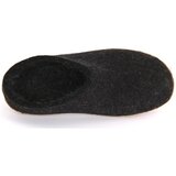 Glerups Nogavice DK Charcoal Lammwollfilz Črna | Shoptok.si