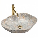 REA Bath Umivalnik na podstavku Pearl Ruststone | Shoptok.si