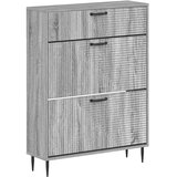  Ormar za cipele HAARLEM 78 x 24 x 103 cm Konstruirano drvo - Siva Sonoma | shoptok.hr