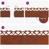  Rubnjaci za travnjak 20 kom. 103 x 0,05 x 22 cm Otporni čelik | shoptok.hr