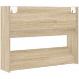  Zidni ormarić za cipele boja hrasta 80 x 18 x 60 cm drveni | Eponuda.ba